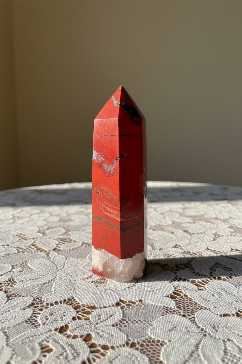 Red jasper Tower