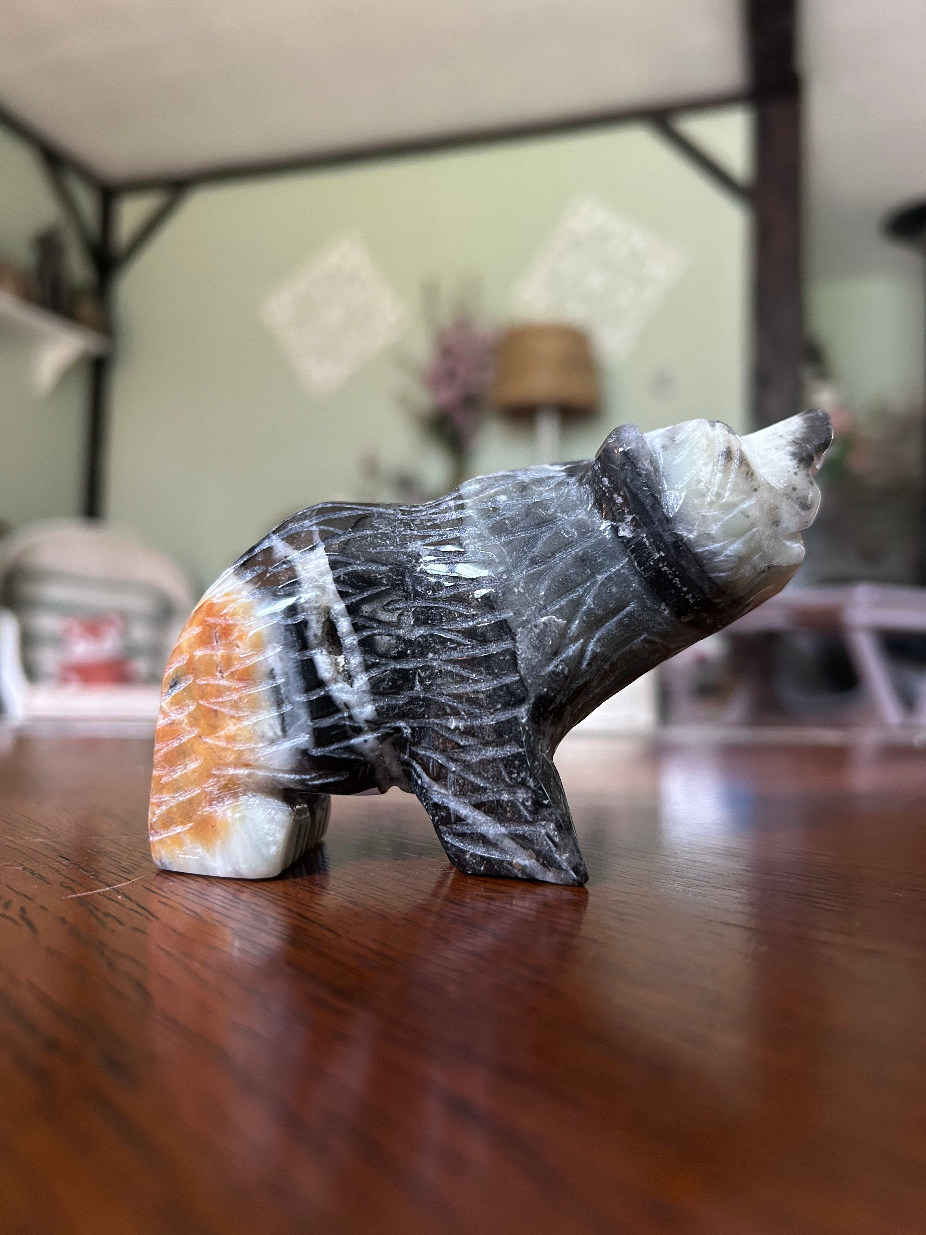 Caribbean calcite bear