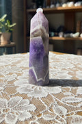 Purple amethyst small tower