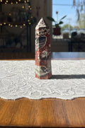Money agate small tower